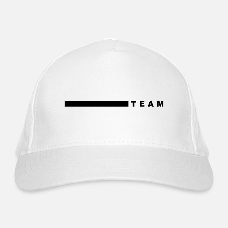 Team rechts vom Balken Bio-Baseballkappe