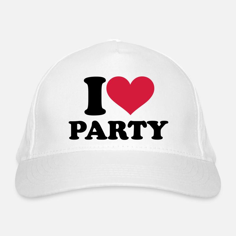 Party - Casquette classique bio - blanc