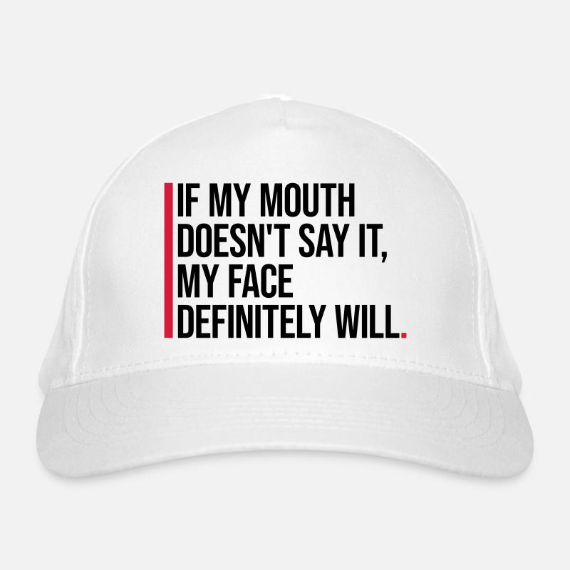 Mon visage le fera certainement Casquette classique bio