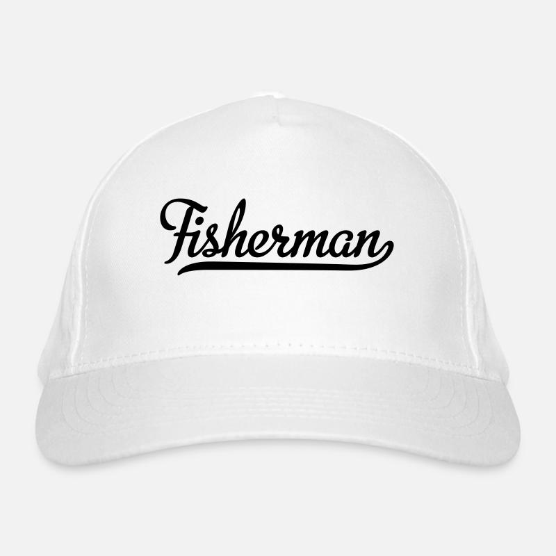 fisherman Organic Baseball Cap