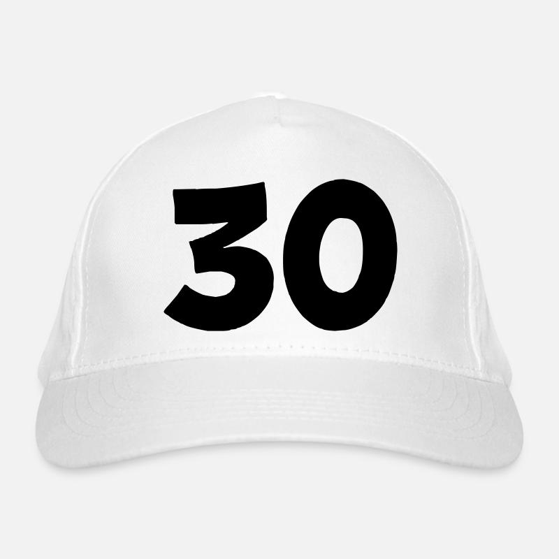 30 Bio-Baseballkappe