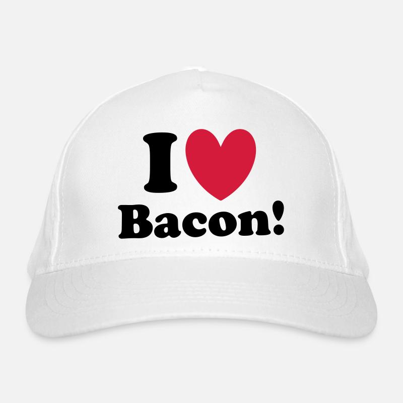 Bacon Organic Baseball Cap