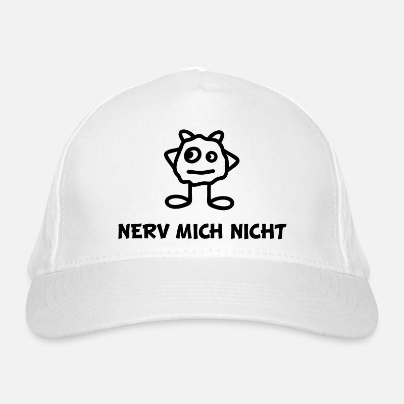 Monster - Nerv mich nicht Bio-Baseballkappe