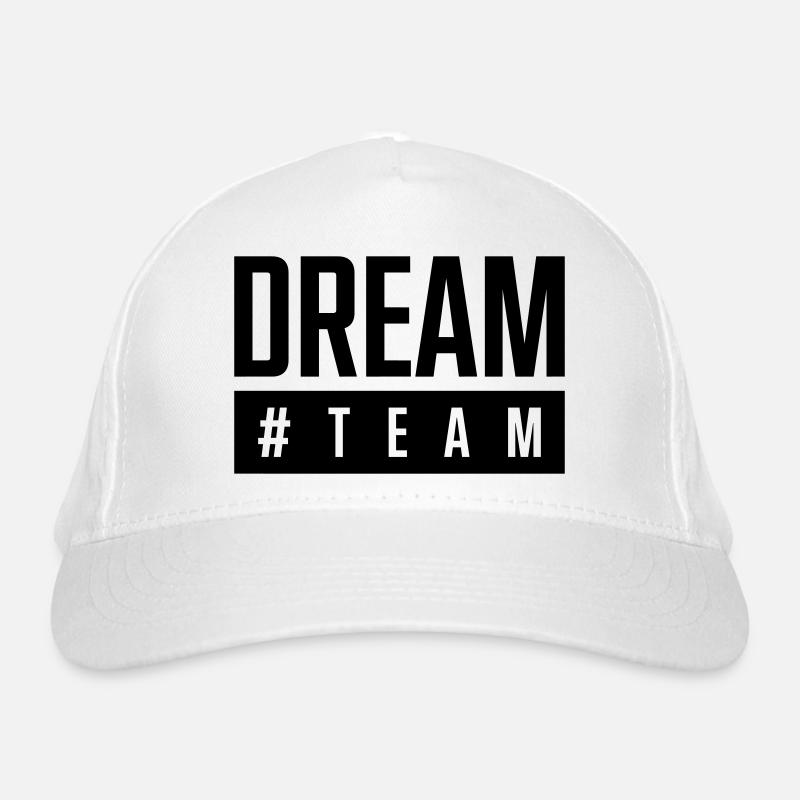 Dream Team Hashtag Organic Baseball Cap