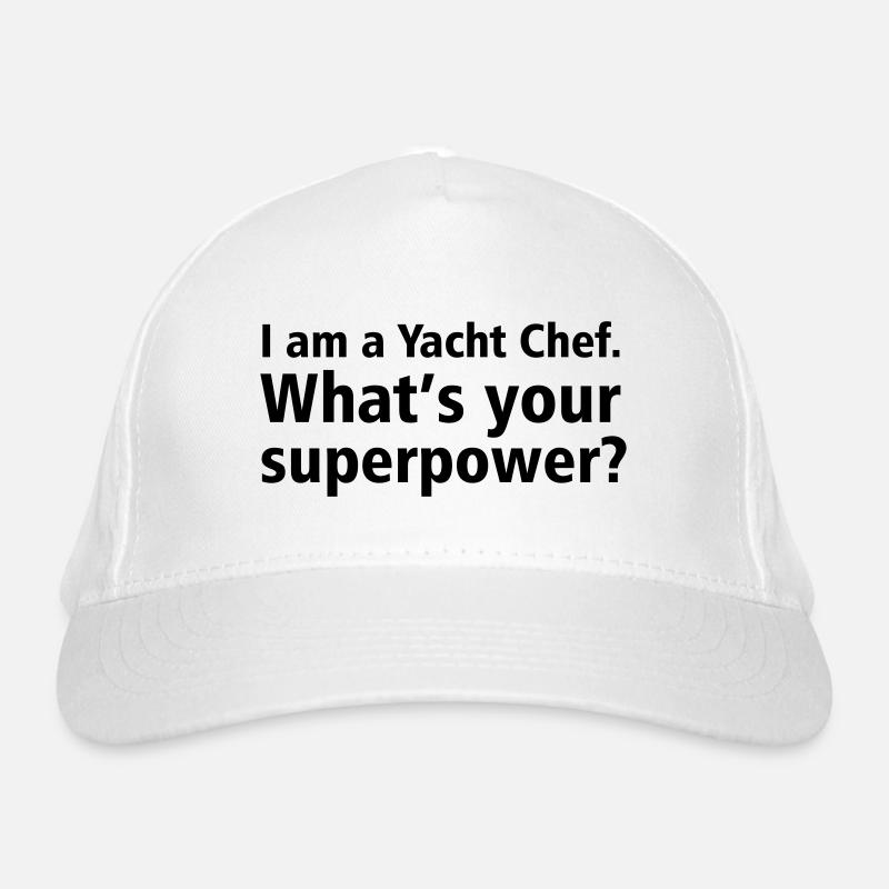yachtchefsuperpower Organic Baseball Cap