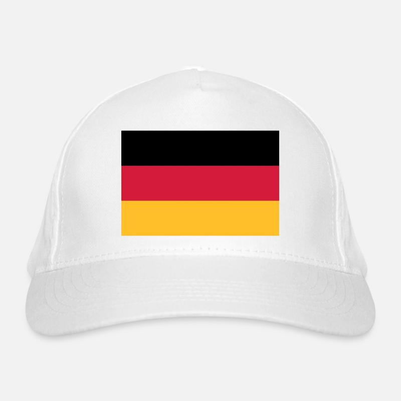 fahne_ger Bio-Baseballkappe