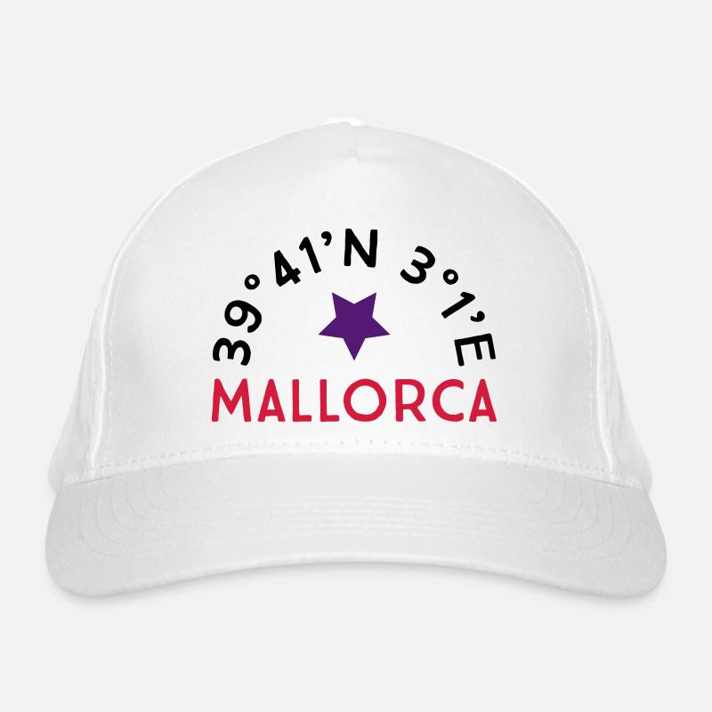 Mallorca Bio-Baseballkappe