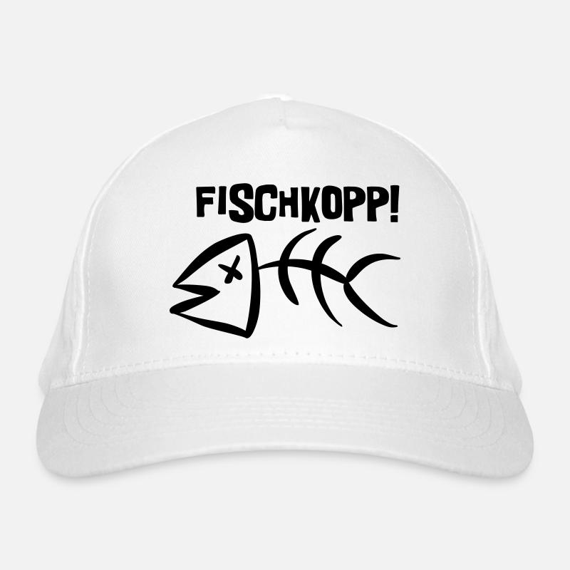 Fischkopp! Bio-Baseballkappe
