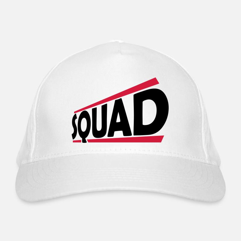 Conception du logo de l’équipe squad Casquette classique bio