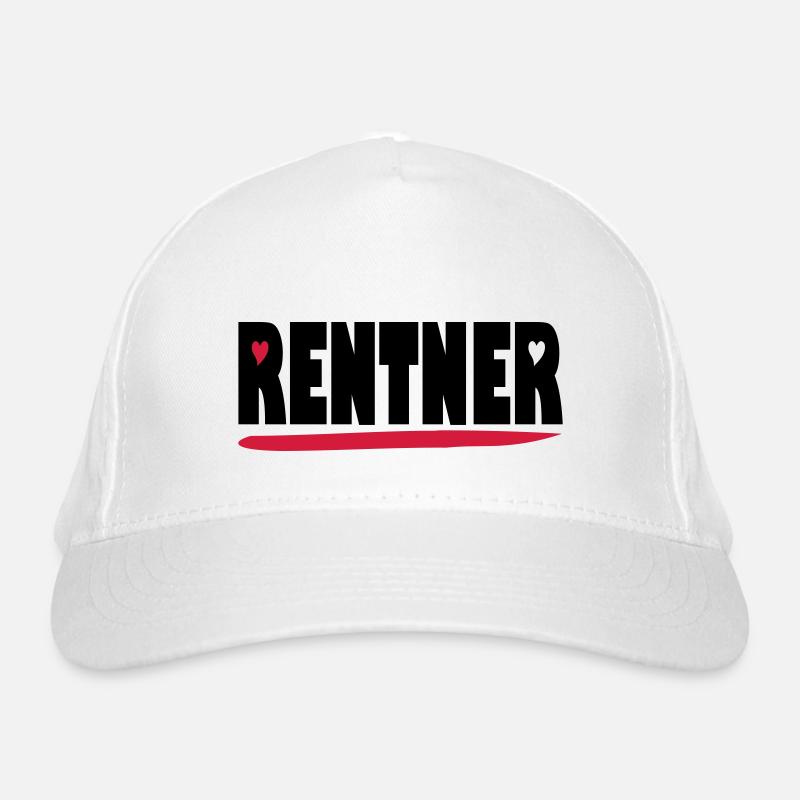 endlich Rentner Bio-Baseballkappe