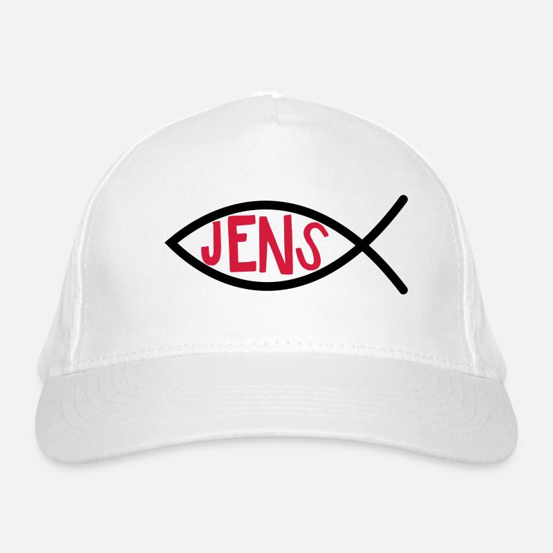 Jens Ichthys4m3 Noms Prénoms Chrétien Casquette classique bio