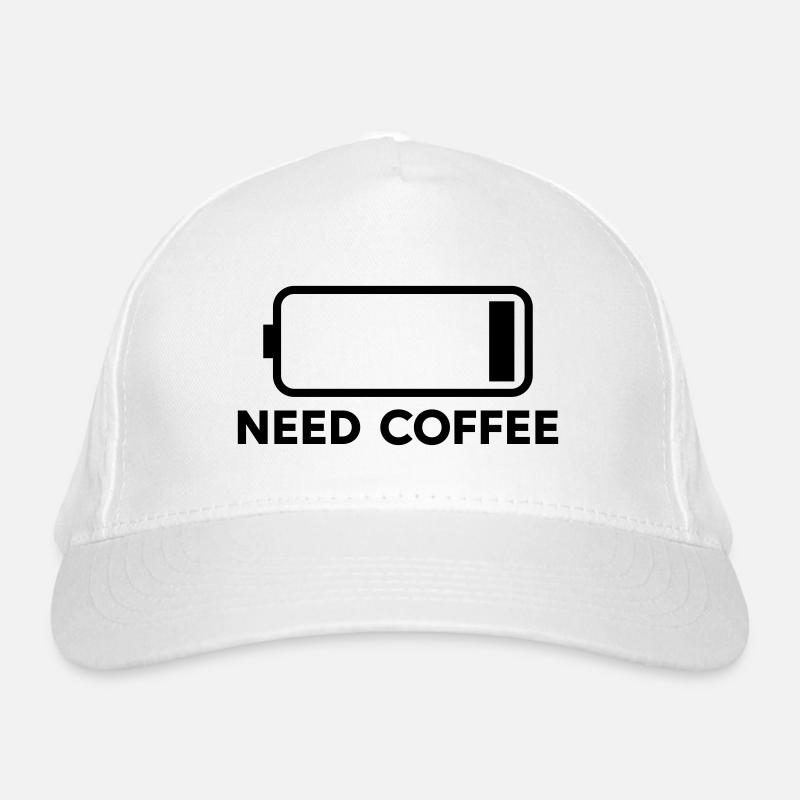 Besoin de café Casquette classique bio