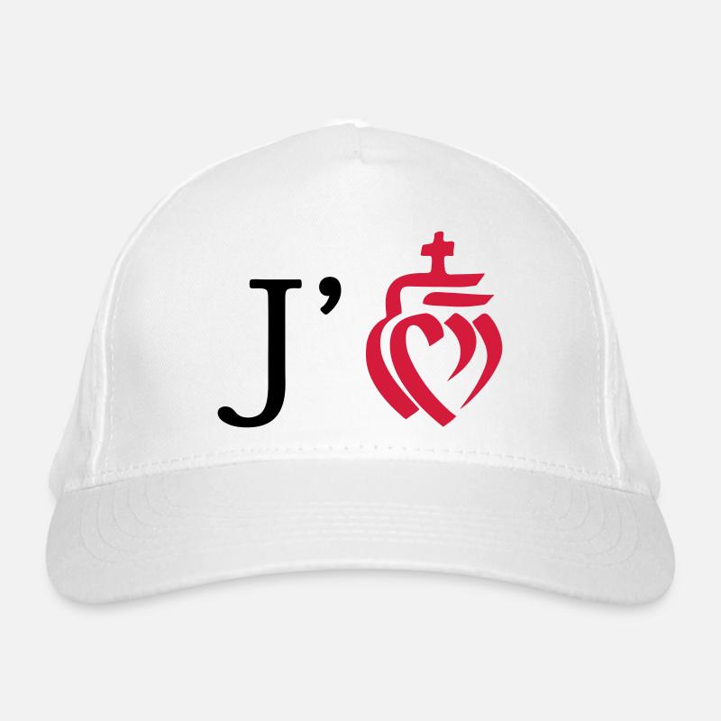 Ich liebe Bio-Baseballkappe