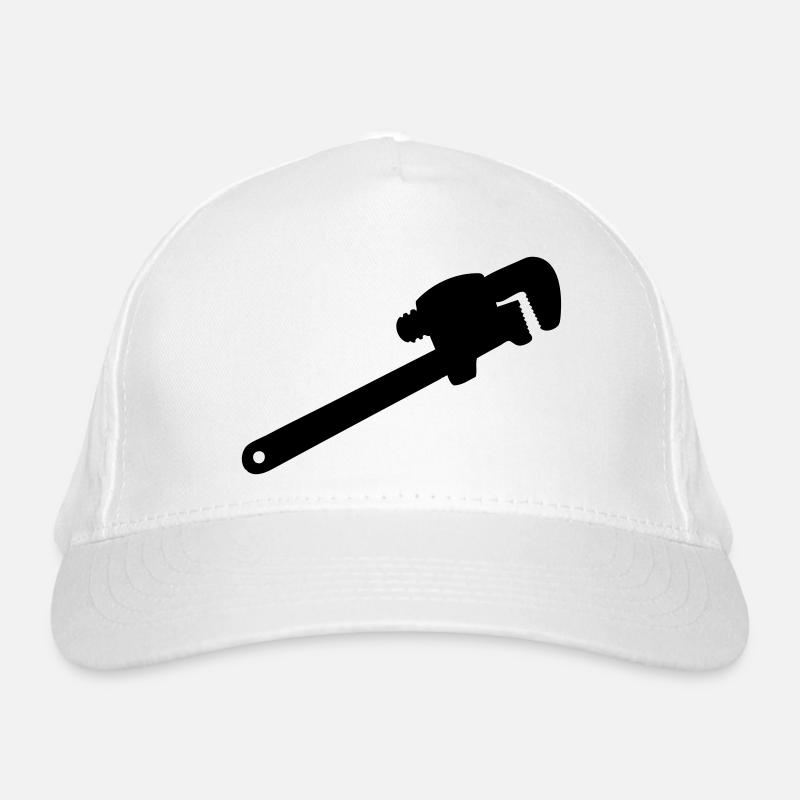 wrench, mechanic tool, plumber Organic Baseball Cap