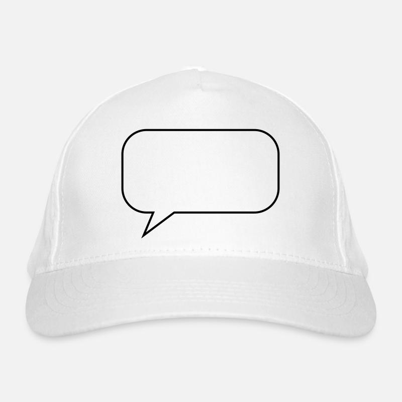 sprechblase_symbol Casquette classique bio