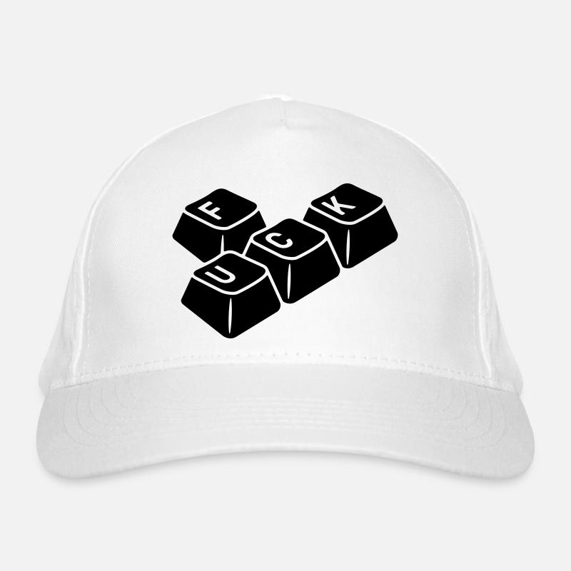 Clavier F*CK Casquette classique bio