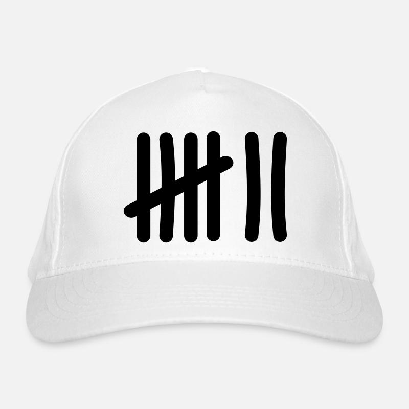 Icône de la liste de pointage - 7 traits Casquette classique bio