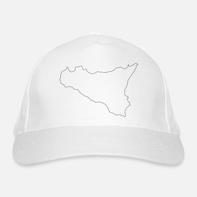 Sizilien Bio-Baseballkappe