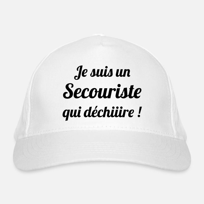 Secourisme / Secouriste / Secours / Secourir Casquette classique bio