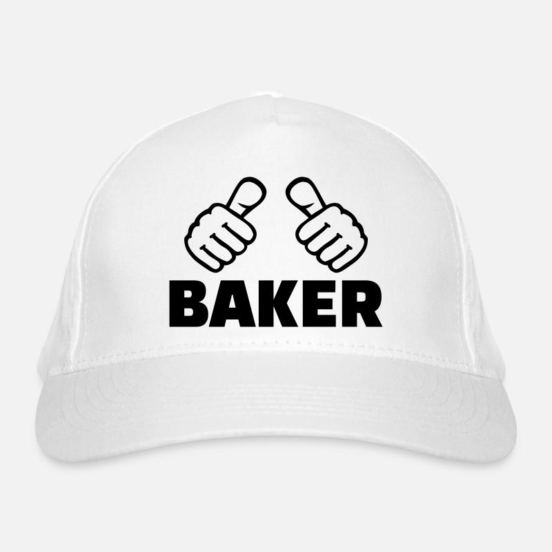 Bäcker Bio-Baseballkappe