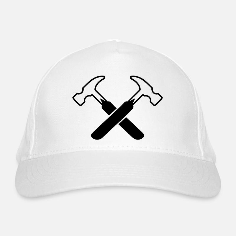 Hammer Symbol Organic Baseball Cap