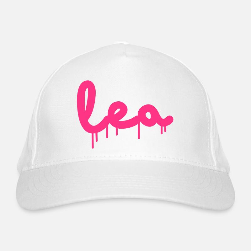 Name Lea Bio-Baseballkappe