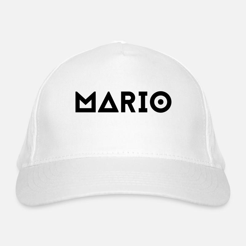 Prénom Mario Casquette classique bio