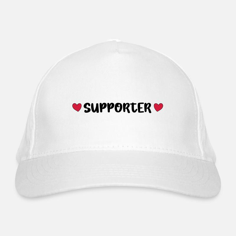 Cœur de supporter Casquette classique bio