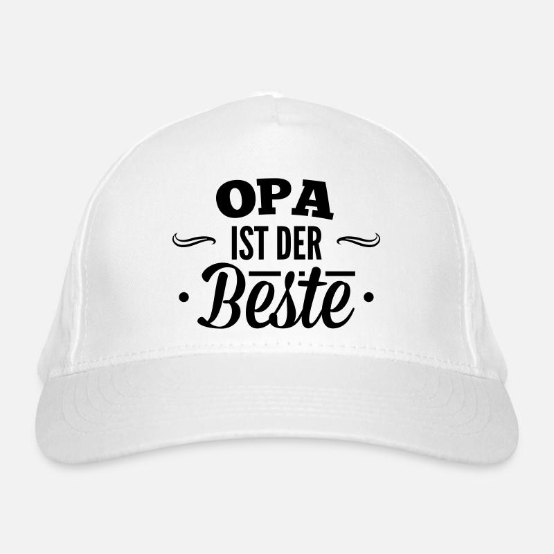 Opa ist der beste Bio-Baseballkappe