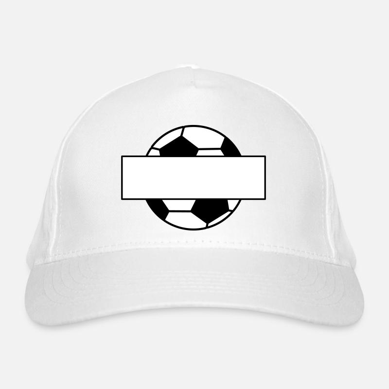Fußball Namensschild Bio-Baseballkappe