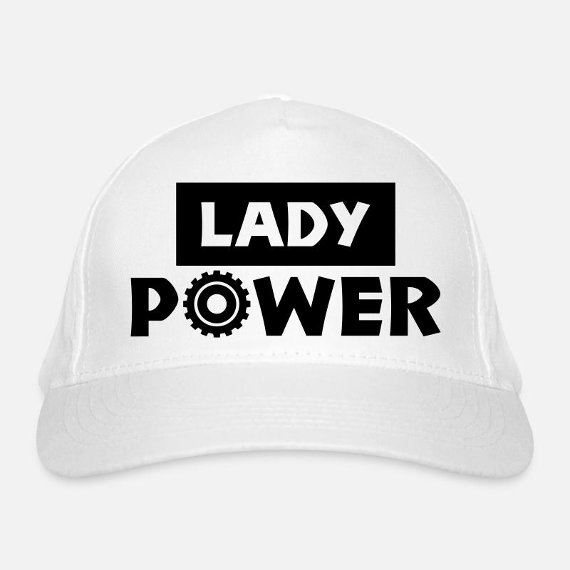 lady power Organic Baseball Cap