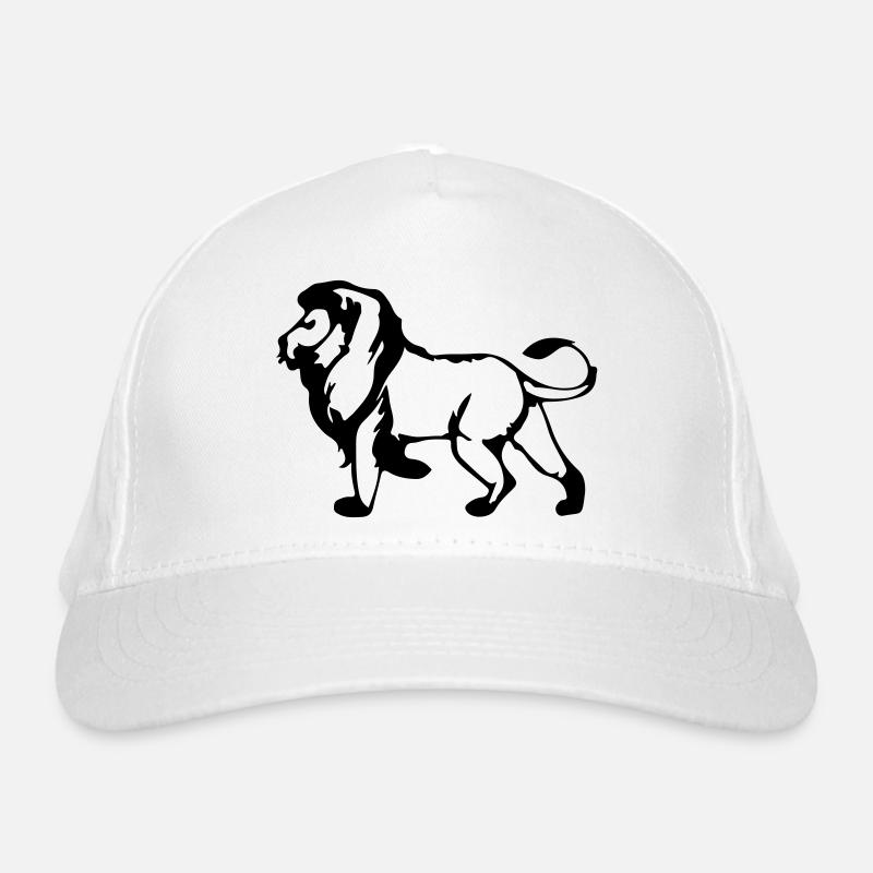 lion_shape Organic Baseball Cap