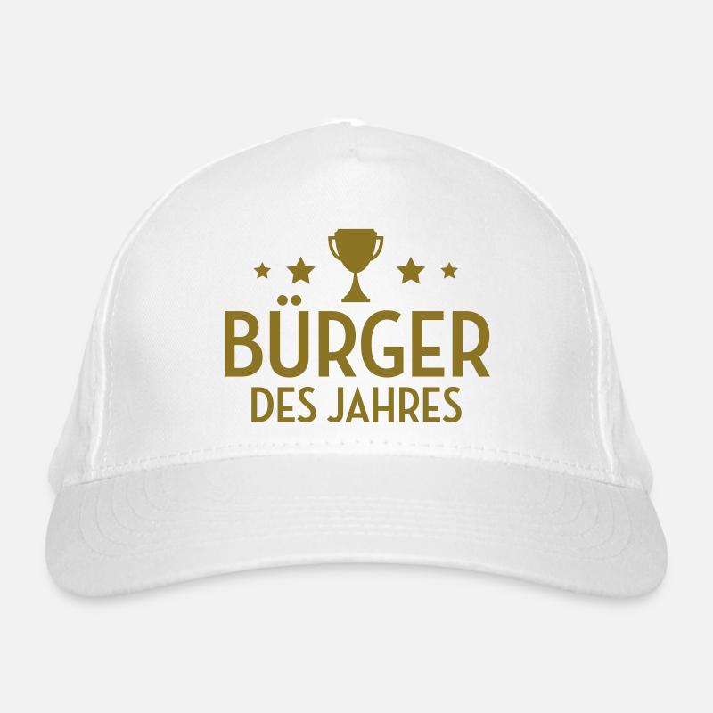 Bürger - Bürgerin - Bürgerrecht - Bürgerliche Bio-Baseballkappe