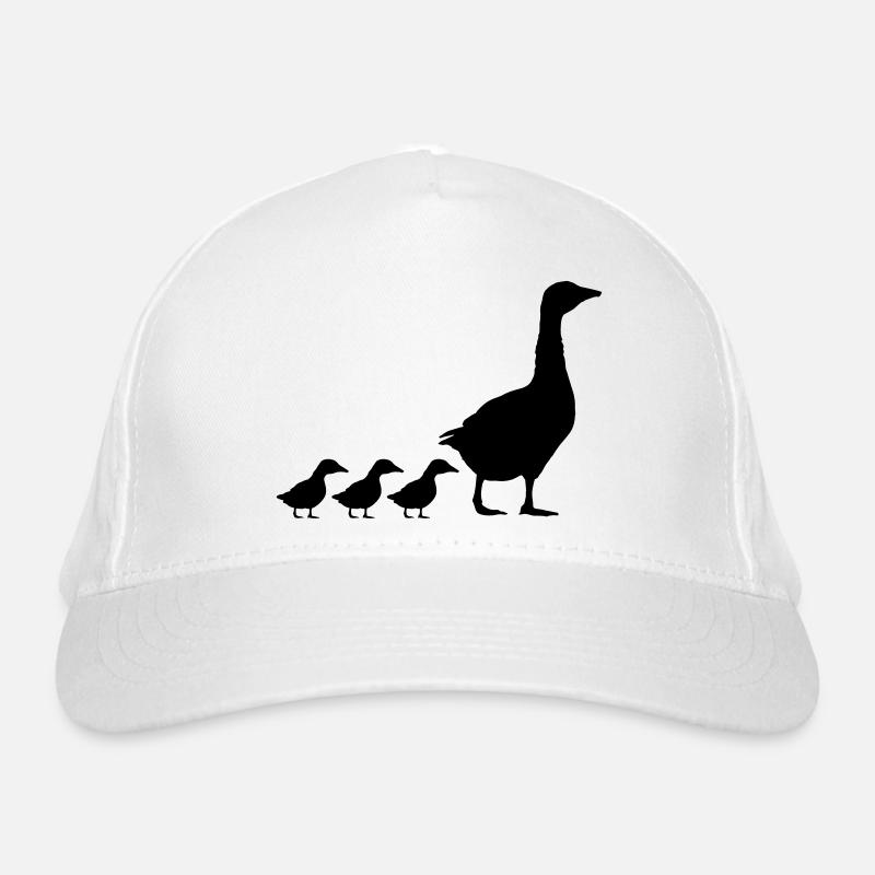 Conception de la famille des oies Casquette classique bio