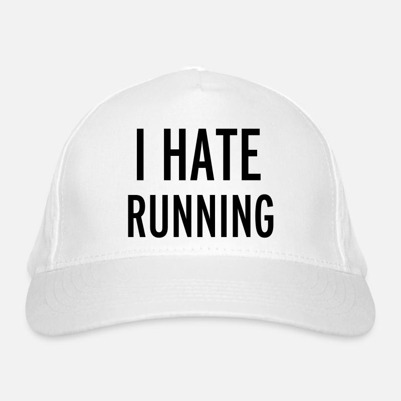 Hate Running Casquette classique bio