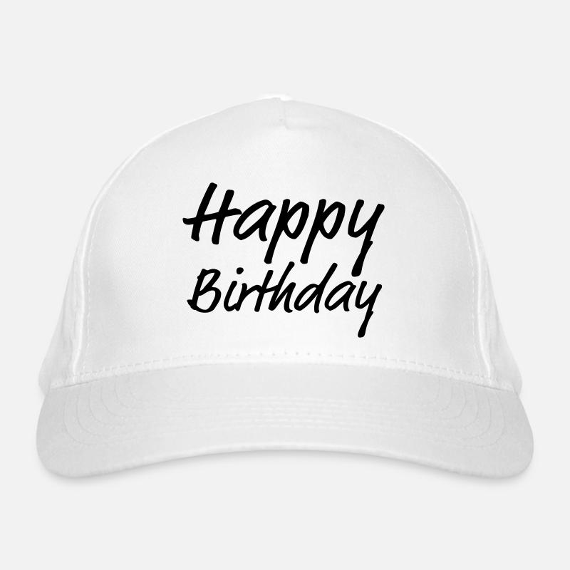 Glückwunsch Geburtstagsgruß Geschenkidee Bio-Baseballkappe