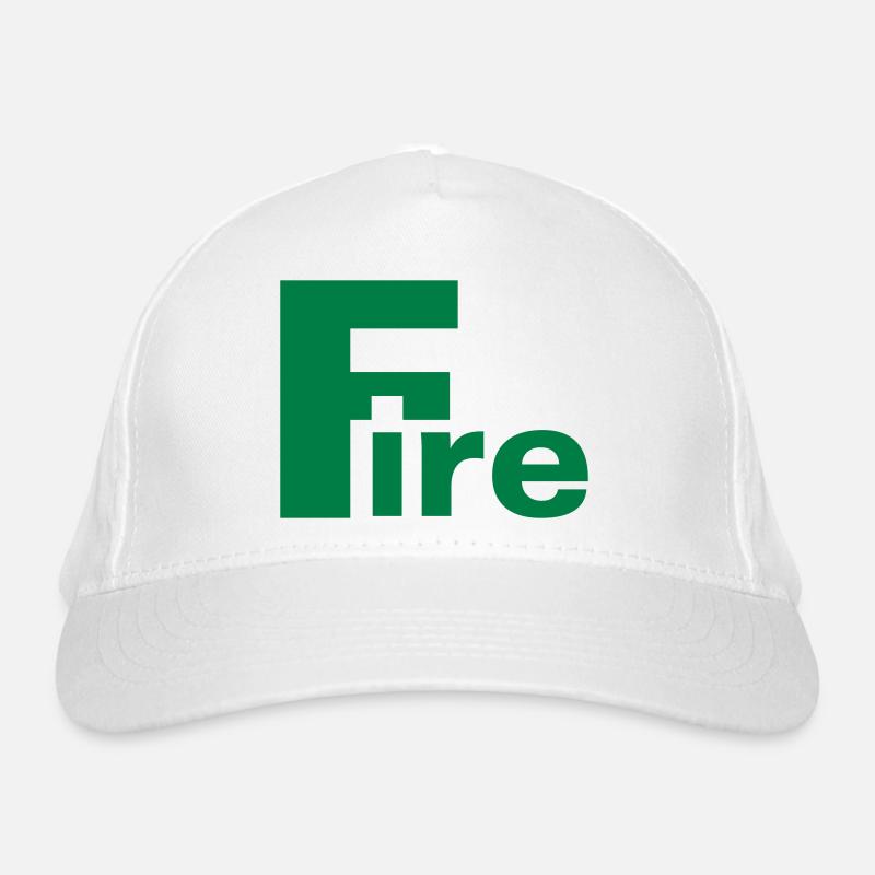 Fire full Organic Baseball Cap