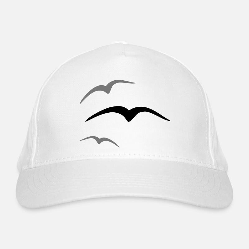 Vogel 3 Bio-Baseballkappe