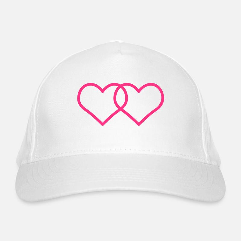Ehe Allianzen Herz Corazone Alianzas Herz Ehe Bio-Baseballkappe