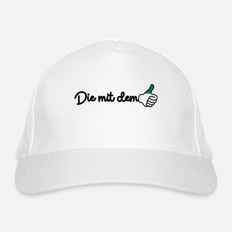 Die mit dem grünen Daumen Bio-Baseballkappe