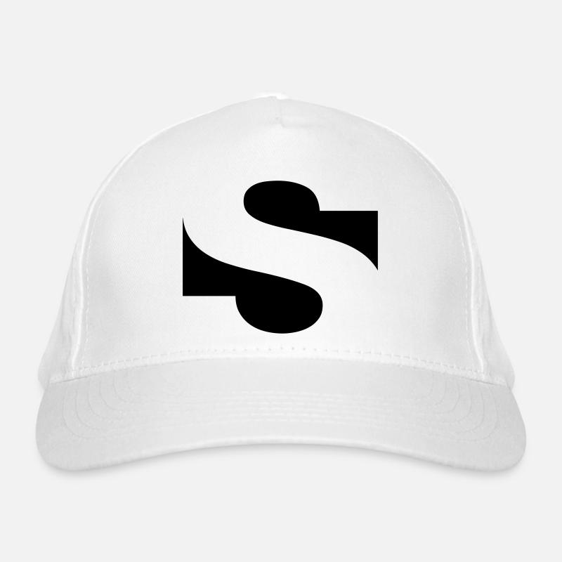 negative s - Bio-Baseballkappe - Weiß