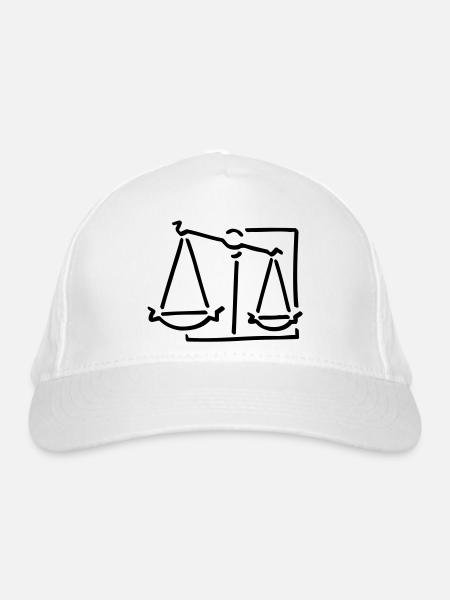 Horizontal Zodiac - Casquette classique bio - blanc - Devant
