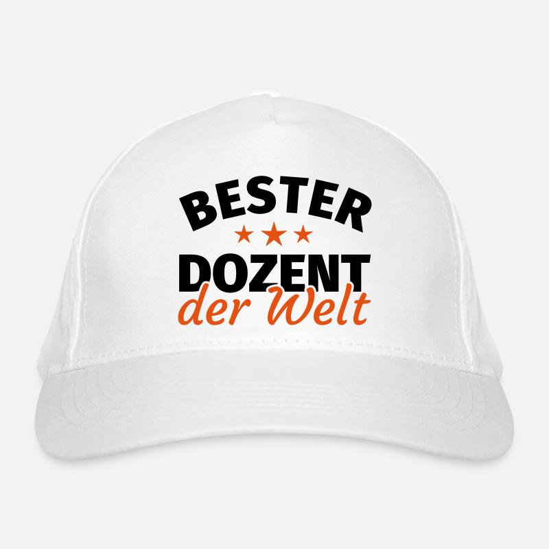 Dozent Bio-Baseballkappe