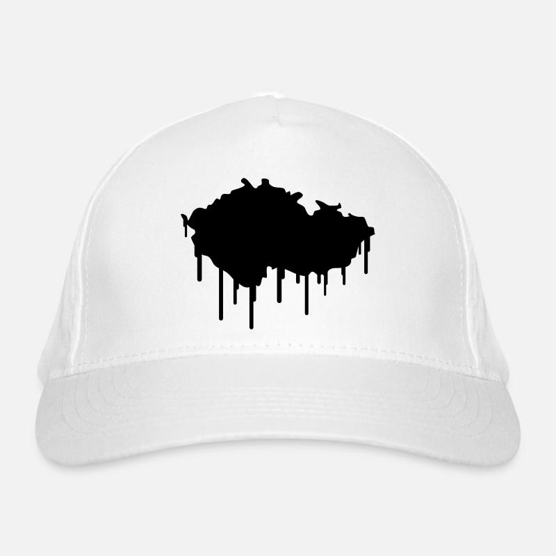Czech Republic Graffiti Organic Baseball Cap