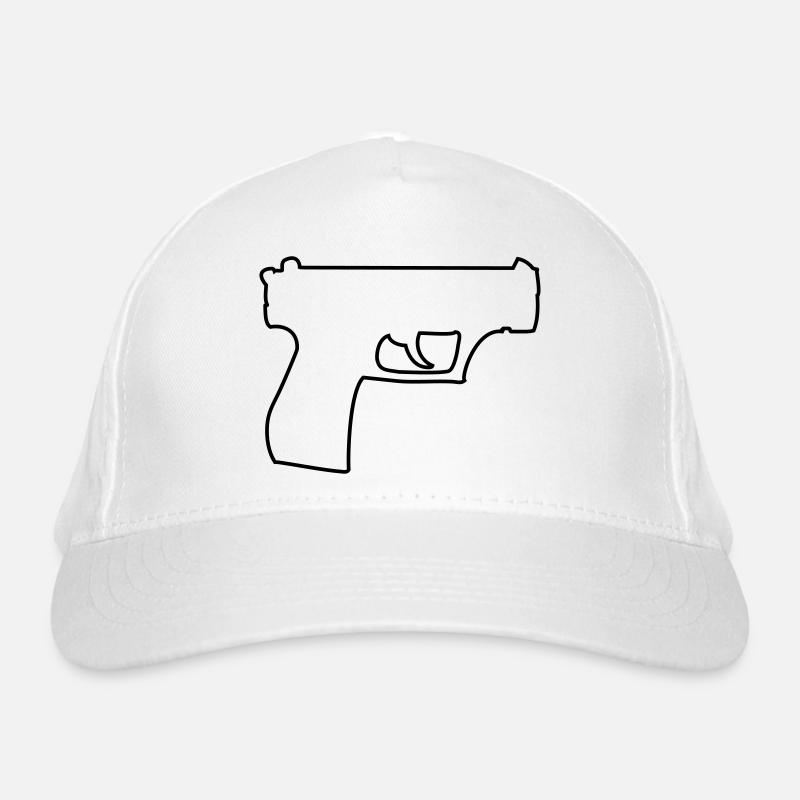 pistol Organic Baseball Cap