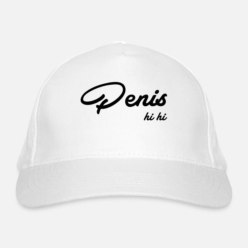 Pénis hihi Casquette classique bio