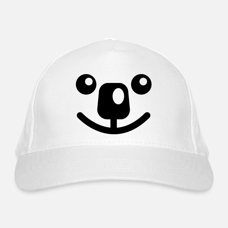Koala face - Line Organic Baseball Cap