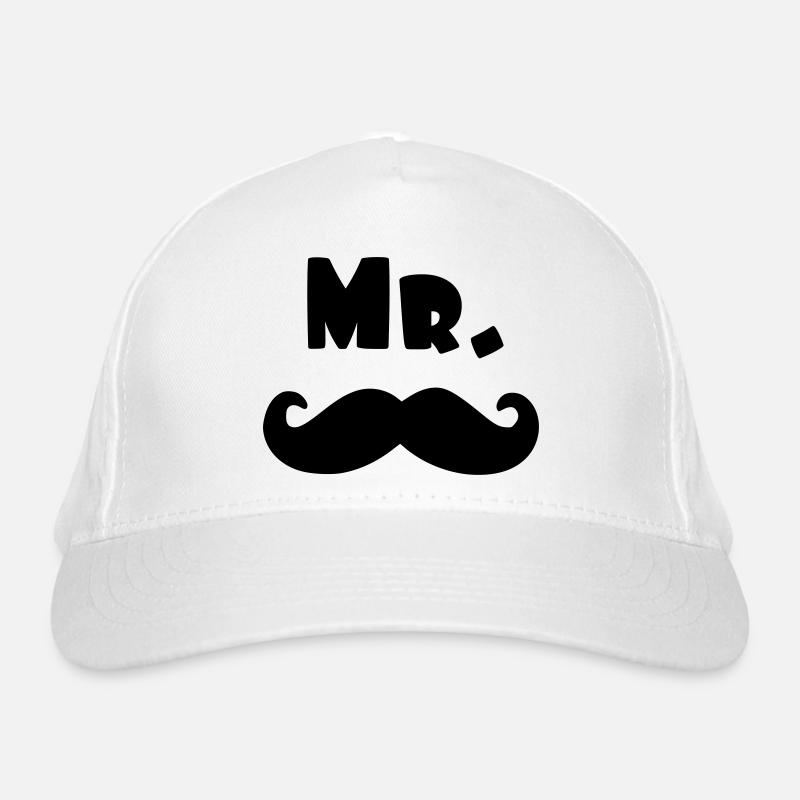 mr moustache Casquette classique bio