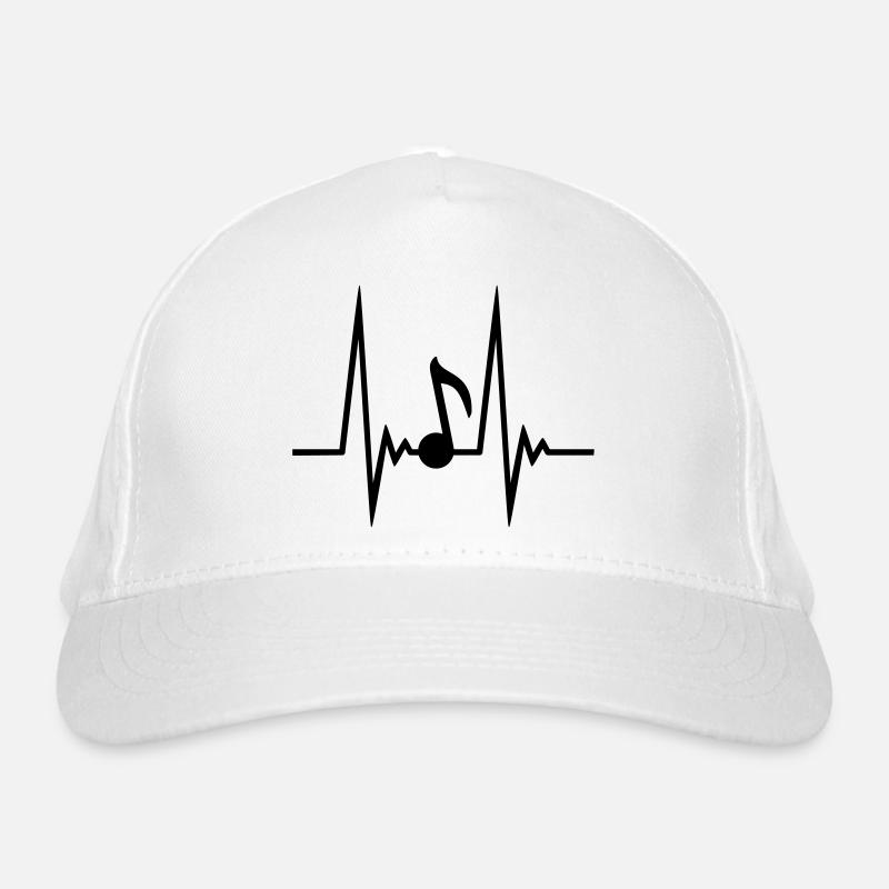 Music Note Pulse Bio-Baseballkappe