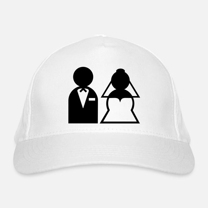 wedding_couple__f1 Casquette classique bio